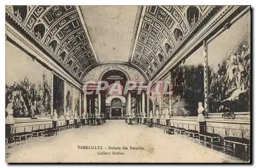 Cartes postales Versailles Galerie des Batailles