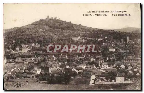 Cartes postales La Haute Saone Pittoresque Vesoul Vue generale