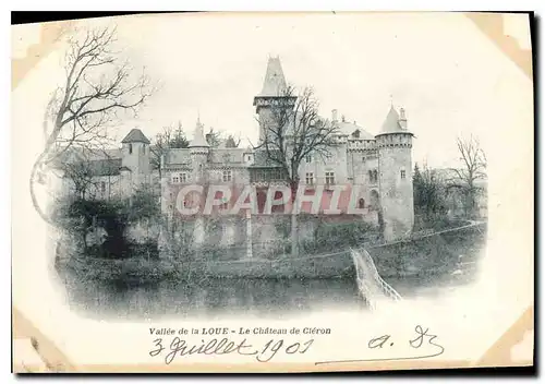 Ansichtskarte AK Vallee de la Loue Le Chateau de Cleron