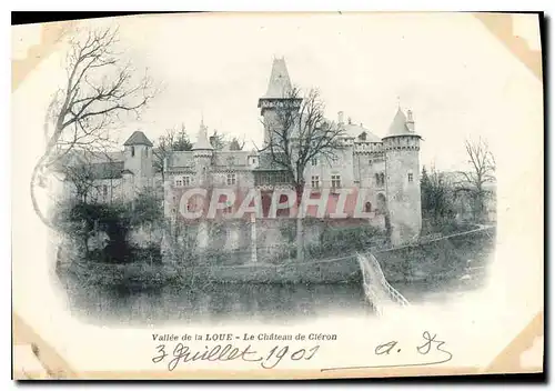 Cartes postales Vallee de la Loue Le Chateau de Cleron