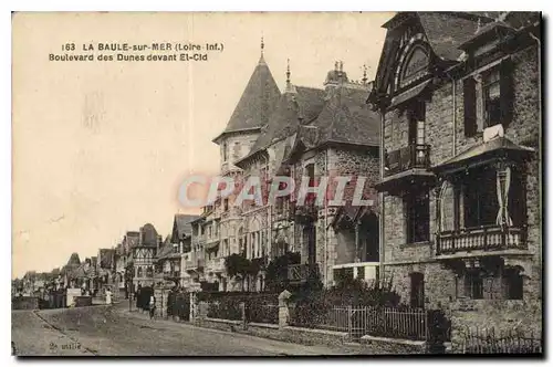 Ansichtskarte AK La Baule sur Mer Loire inf Boulevard des Dunes devant El Cid