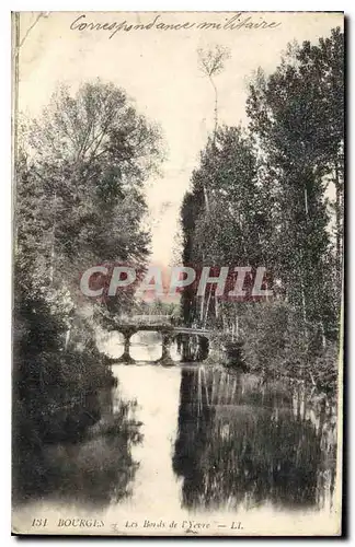 Cartes postales Bourges Les bords de l'Yevre