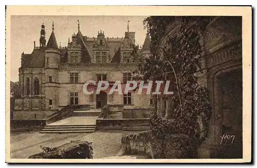 Cartes postales Douce France Chateaux de la Loire Chateau de Chenonceaux Aile Thomas Bohier et detail de la Tour