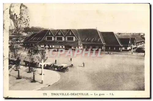 Cartes postales Trouville Deauville La Gare