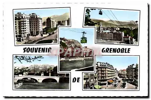 Cartes postales Les Bolies Alpes Francaises Souvenir de Grenoble