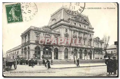 Cartes postales Cherbourg Le Theatre