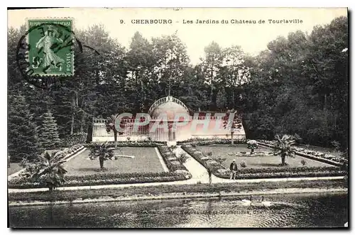 Cartes postales Cherbourg Les Jardins du Cahteau de Tourville
