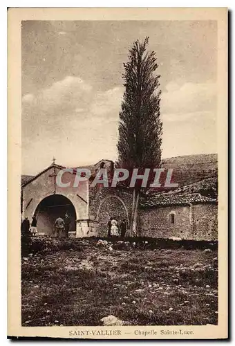 Cartes postales Saint Vallier Chapelle Sainte Luce