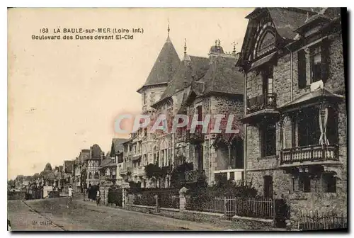 Cartes postales La Baule sur Mer Loire Inf Boulevard des Dunes devant Et Cld