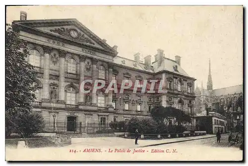 Ansichtskarte AK Amiens Le Palais de Justice