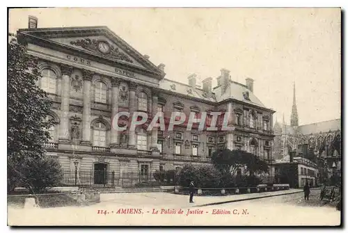 Cartes postales Amiens Le Palais de Justice