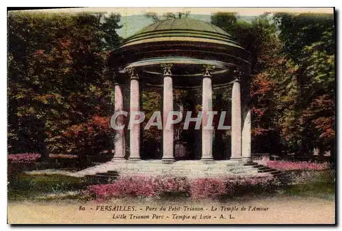 Ansichtskarte AK Versailles Parc du Trianon Le Temple de l'Amour