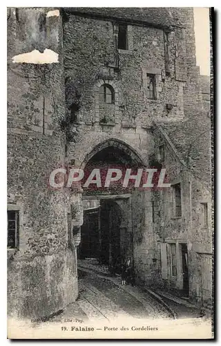 Cartes postales Falaise Porte des Cordeliers