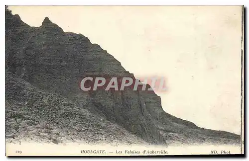 Cartes postales Houlgate Les Falaises d'Auberville