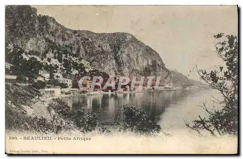 Cartes postales Beaulieu Petite Afrique