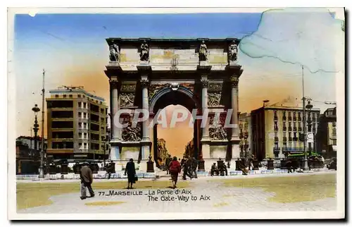 Cartes postales Marseille La Porte d'Aix