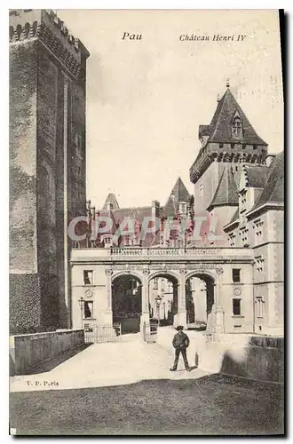 Cartes postales Pau Chateau Henri IV