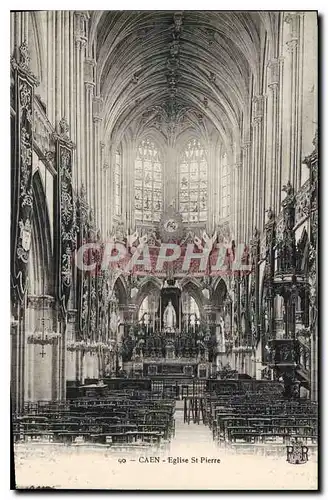 Cartes postales Caen Eglise St Pierre