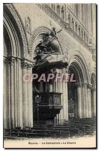 Ansichtskarte AK Bayeux La Cathedrale La Chaire