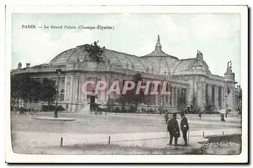 Ansichtskarte AK Paris Le Grand Palais Champs Elysees