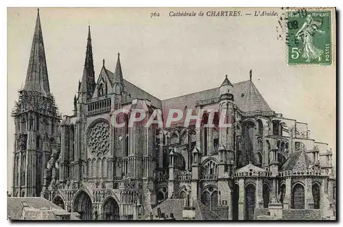 Ansichtskarte AK Cathedrale de Chartres l'Abside