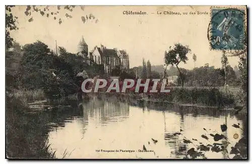 Cartes postales Chateaudun Le Chateau vu des bords