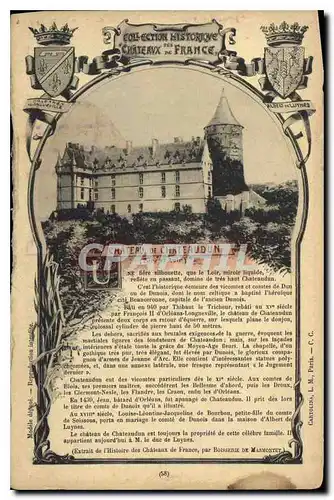 Cartes postales Ch�teau de Chateaudun