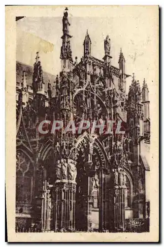 Cartes postales Louviers Eure Eglise Notre Dame Portail Sud et Tour centrale