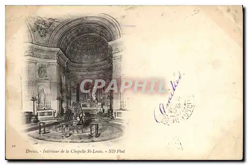 Cartes postales Dreux Interieur de la Chapelle St Louis