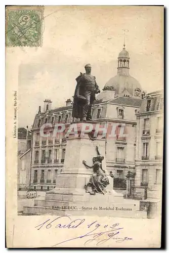 Cartes postales Bar le Duc Statue du Marechal Exelmans