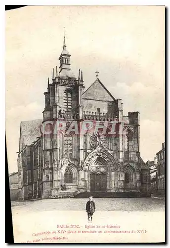 Cartes postales Bar le Duc  Eglise Saint Etienne