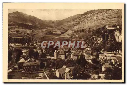 Ansichtskarte AK Les Gorges du Tarn Mevrueis Vue Generale