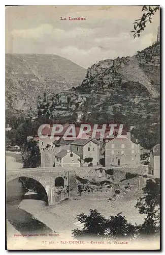 Cartes postales La Lozere Ris Ste Enimie Entree de Village