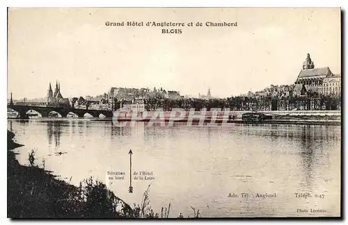 Cartes postales Grand Hotel d'Angleterre et de Chambord Blois