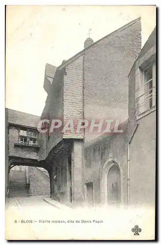 Cartes postales Blois Vieille maison dite de Denis Papin