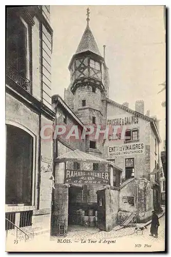 Ansichtskarte AK Blois La tour d'Argent Epicerie et Salines Rahard Regnier