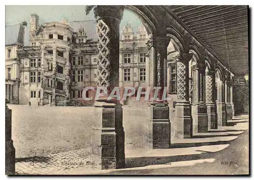 Ansichtskarte AK Chateau de Blois Aile Louis XII la Colonnade