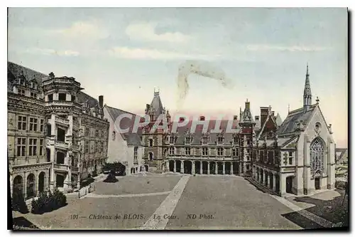 Cartes postales Chateau de Blois la Cour