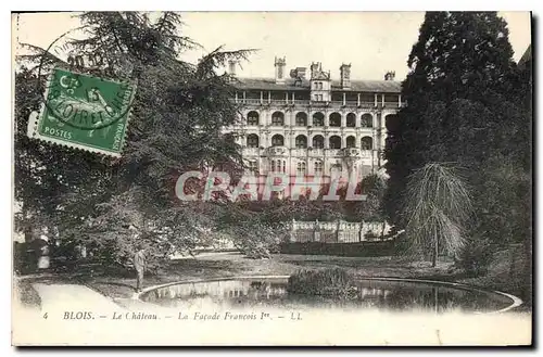 Ansichtskarte AK Blois le Chateau la Facade Francois Ier