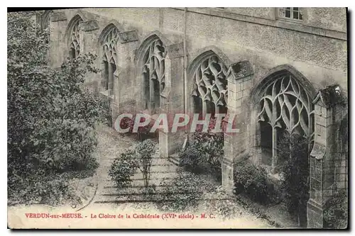 Ansichtskarte AK Verdun sur Meuse le Cloitre de la Cathedrale XVI siecle