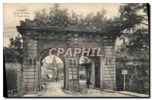 Ansichtskarte AK Verdun Porte St Paul