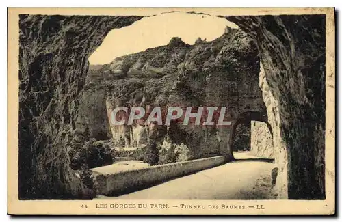 Cartes postales Les Gorges du Tarn Tunnel des Baumes