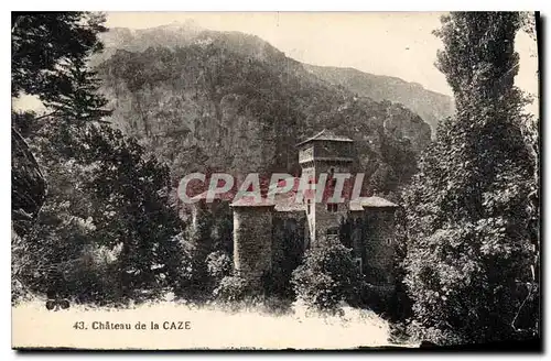 Cartes postales Chateau de la Caze