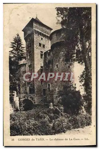 Cartes postales Gorges du Tarn le Chateau de la Caze