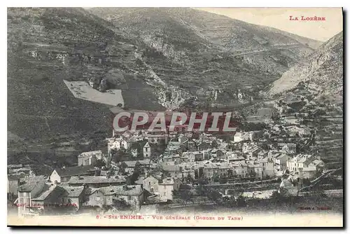 Ansichtskarte AK La Lozere Ste Enime vue generale Gorges du Tarn