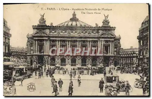 Ansichtskarte AK Paris l'Opera Academie Nationale de Musique