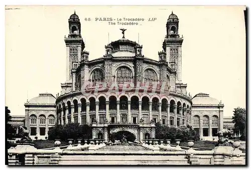 Cartes postales Paris le Trocadero