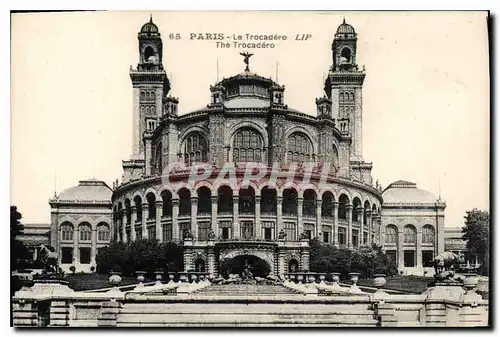 Cartes postales Paris le Trocadero