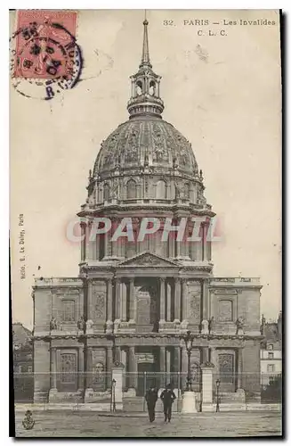 Cartes postales Paris les Invalides