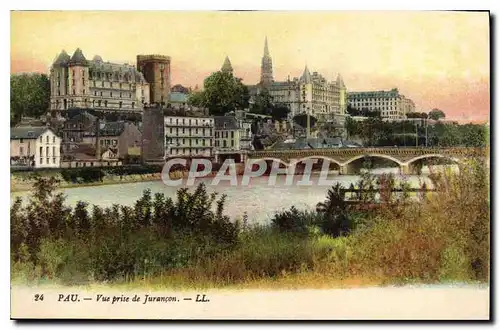 Cartes postales Pau vue prise de Jurancon